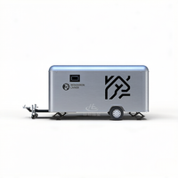 Camping-car de luxe de 5 mètres en argent |   Caravane familiale spacieuse pour 4-5 personnes |   Idéal pour le camping en week-end et les retraites d'entreprise