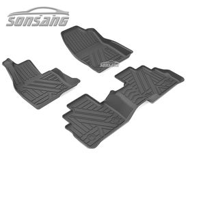 SONSANG Venta caliente protección para todas las estaciones 5D 3 uds TPE/TPO alfombra de coche para Mazda Atenza alfombrillas de coche - Product Image 1