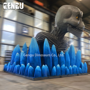 Tùy chỉnh Halloween trang trí bộ xương người đàn ông-kích thước lớn animatronic mô hình cho hoạt động check-in tại chỗ - Product Image 4