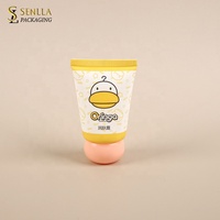 Tube en plastique souple personnalisé de 30ml 50ml pour lotion pour bébé Crème pour les mains pour enfants Emballage à prix d'usine pour les soins du corps Masques pour le lavage des mains