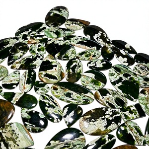 Cabujón de Calcedonia de cromo Natural, piedra preciosa suelta semipreciosa verde para hacer joyas, piedra de Calcedonia de cromo - Product Image 1