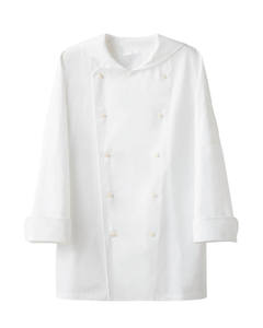 Chaqueta de Chef de Alta Calidad para Mujer, de Polialgodón, con Botones de Doble Hilera, Logotipo Personalizado, Uniforme, Certificado GB 18401, OEM para Restaurante - Product Image 3