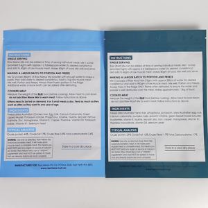 Custom Printed Resealable <b>Plastic</b> Pouches Aluminum Foil Food Stand up <b>Bag</b> Pouch Packaging with <b>Zipper</b> for Pet Food - Product Image 3