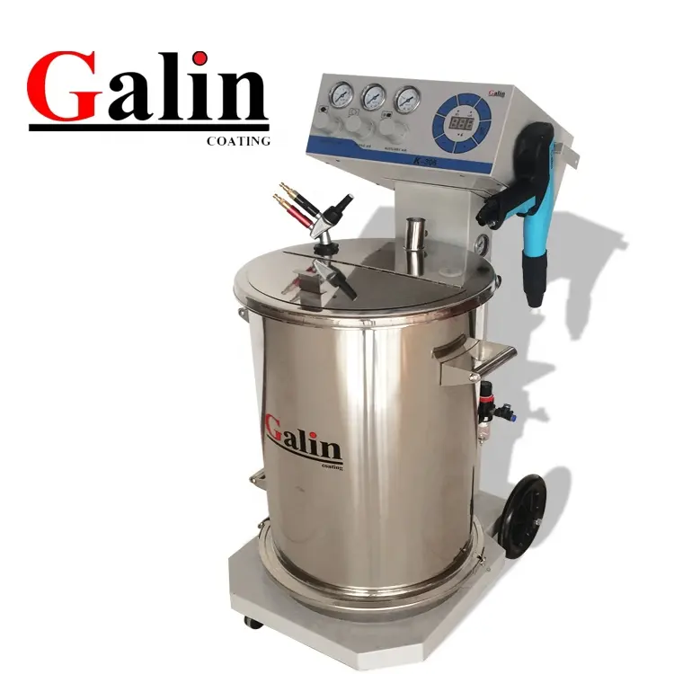 Galin K-306 manual / electrostatic powder coating machine - complete