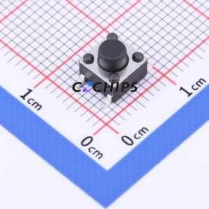 TSD003B05526A03 Tactile Switch SMD,6x6mm Switch Round Button 2.6N Vertical Mount 6mm - Product Image 1
