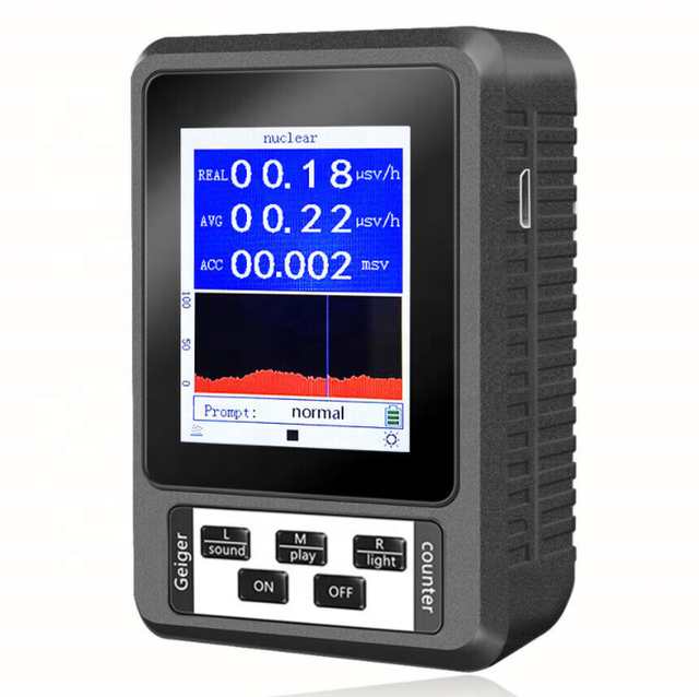 Portable Digital Personal Radiation Meter Gamma B-ray X-ray Y-ray Radioactive Nuclear Radiation Detector