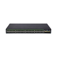 Switch de Red H3C S5135S-48FP4X-EI de 48 Puertos 10/100/1000Mbps POE SNMP QoS VLAN RJ45 en Stock