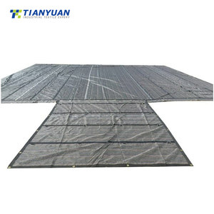 Lona de PVC Reforzada de 27' x 16' con Malla Anti-UV y Borde de 4' <span class=keywords><strong>para</strong></span> Remolques de Plataforma Plana - Product Image 3