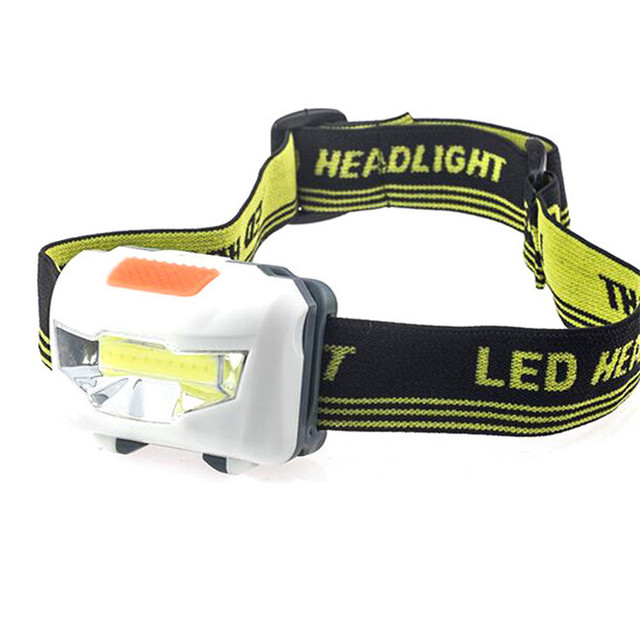 Portable Mini LED Headlamp Waterproof COB Head Torch Light for Hiking Hunting & Fishing