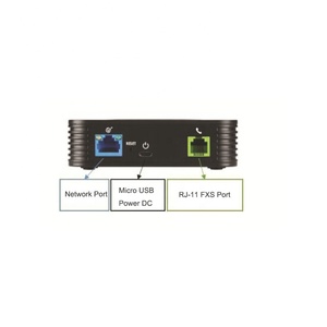 Original New Easily Deloyable Equipped With 2 FXS Port VoIP <strong>Gateway</strong> HT802 - Product Image 3