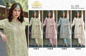 Organza pesada con Secuencia de bordado, traje pakistaní de trabajo para boda y fiesta, traje Salwar con conjunto Dupatta - Product Image 6