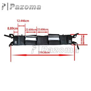 Noir étanche Roll Cage organisateur sac de rangement multi-poches pour Yamaha Kawasaki <span class=keywords><strong>Honda</strong></span> Polaris RZR Ranger UTV 2002-2014 - Product Image 5