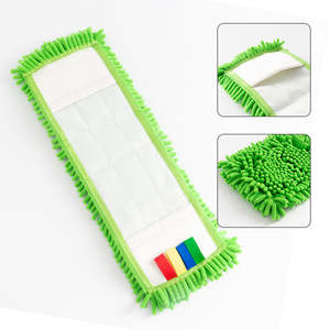 Tête de rechange pour balai serpillère rectangulaire, pour nettoyage domestique et dépoussiérage industriel, texture douce - Product Image 5