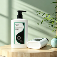 Bouteilles de cosmétiques en plastique vides de forme unique pour shampoing, savon liquide, soins de la peau, emballage de 180-300 ml