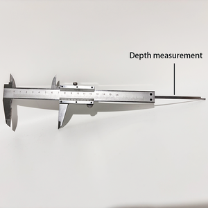 Calibrador Vernier de acero inoxidable de 300mm, herramientas de medición, División de micrómetro IP54, calibrador de profundidad de 0,02mm - Product Image 6