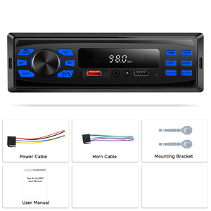 Reproductor <span class=keywords><strong>MP3</strong></span> Multifuncional para Auto Podofo, con Bluetooth, Ranura para Tarjeta SD, Receptor Manos Libres, Música por Teléfono, USB, Entrada Auxiliar para Auto - Product Image 6