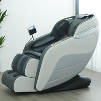 Fauteuil de massage intelligent à gravité zéro avec rail SL et airbags, détection de la fréquence cardiaque, design original 2025