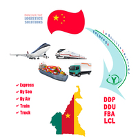 Agent de fret aérien et maritime Chine-Cameroun, Express international, FCL, LCL, Consolidation de marchandises multiples, DDP