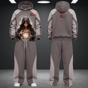 Chándal Unisex de Invierno Long Mission, con Capucha, Manga Larga, Estilo Casual, con Cierre de Cordón y Bolsillos Laterales - Product Image 1