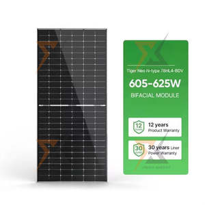 แผงเซลล์แสงอาทิตย์ชนิด N บรรจุพาเลทสำหรับหลังคา78HL4-BDV 625W-650W แบบ bifacial hjt bipv กระจกสองชั้น - Product Image 6