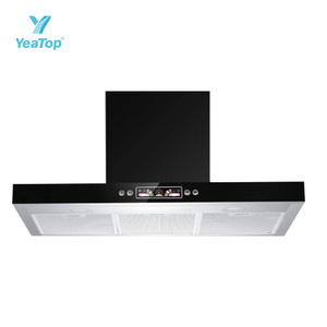 <span class=keywords><strong>Hotte</strong></span> aspirante en forme <span class=keywords><strong>de</strong></span> T murale ou sous-évier, <span class=keywords><strong>petite</strong></span> <span class=keywords><strong>hotte</strong></span> <span class=keywords><strong>de</strong></span> <span class=keywords><strong>cuisine</strong></span> avec interrupteur tactile, extracteur avec filtre à charbon - Product Image 2