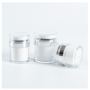 Envase de Crema de Doble Capa con Vacío y Emulsión Acrílica, con Tapa de Plástico, 15g 30g 50g, Envase Cosmético para Cremas Faciales y para Ojos - Product Image 2
