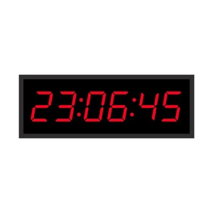 Système d'horloge numérique électrique double face synchrone avec synchronisation horaire NTP Modèle CPS6418/CPS6418R - Product Image 5