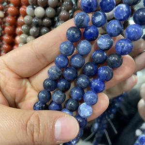 Accesorios DIY, Cuentas de Cristal Natural Redondas Pulimentadas Surtidas, Amuleto Curativo, Tendencia de Moda para la Creación de Joyas - Product Image 3