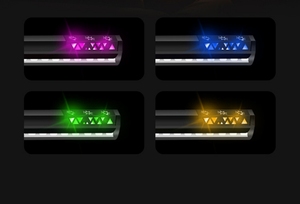 현대식 DC 무단계 디밍 터치 컨트롤 스마트 시력보호 고급 알루미늄 합금 LED 책상 독서등 <span class=keywords><strong>RGB</strong></span> - Product Image 3