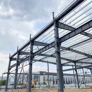 Atelier en structure métallique préfabriquée flexible avec conception modulaire, montage rapide, couleur personnalisée pour usage industriel et <span class=keywords><strong>commercial</strong></span> - Product Image 5