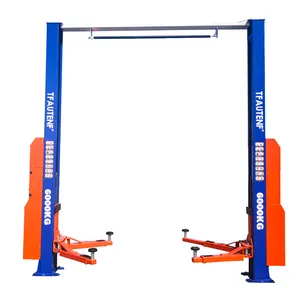 New Product 6000 Kgs Intelligent Digital Electro Hydraulic 2 Columns Lift / Lifter / Elevator For Vehicles