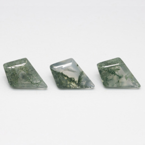 Piedra preciosa suelta musgo natural ágata piedra preciosa musgo <span class=keywords><strong>verde</strong></span> ágata cometa forma Moos ágata para la fabricación de joyas - Product Image 4
