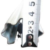 Poteau de Vigne Métallique Extérieur Écologique de 2,4 m en Acier Galvanisé pour Verger avec Accessoires Complets - Product Image 6