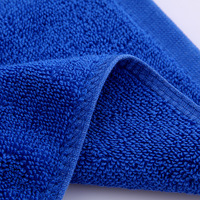 Custom LOGO Pure White Cotton 30*30cm Square Towels Gentle Facial Wipes for Esthetician Salon Skin Cleansing Daily Care