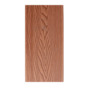 BAMMAX ZY-D-019 Planche de terrasse WPC de haute qualité - Ignifuge, écologique, aspect chêne brossé, surface grain de bois, système de fixation double clic pour jardin - Product Image 1