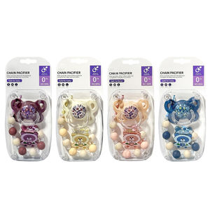Sucettes transparentes de couleur jour et <span class=keywords><strong>nuit</strong></span>, sucette pour bébés de 0 à 6 mois, silicone sans BPA pour <span class=keywords><strong>nouveau</strong></span>-nés - Product Image 3