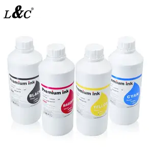 L & C 1000ml 승화 전송 인쇄 염료 잉크 승화 잉크 엡손 9880 et-8550 880 t 셔츠 프린터