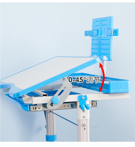 Conjunto <span class=keywords><strong>de</strong></span> Silla y <span class=keywords><strong>Escritorio</strong></span> Ajustable para Niños <span class=keywords><strong>de</strong></span> Primaria, Material <span class=keywords><strong>de</strong></span> Madera Contrachapada, Diseño Moderno, Duradero y Ecológico - Product Image 3