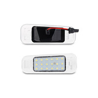 Pour Rio 2005-2011 Rio5 2006-2011, éclairage de plaque d'immatriculation arrière de voiture à LED blanc haute luminosité 12V 3W
