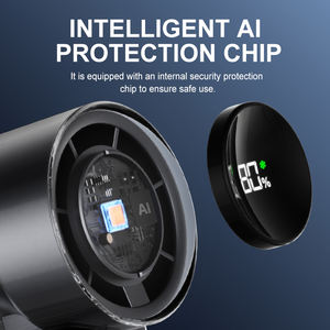 Ventilador de Mano Recargable Portátil de Alta Velocidad con Batería KC de 4500 mAh, Logotipo Personalizado Disponible, Mini Ventilador USB Compacto y Plegable de Bolsillo - Product Image 3