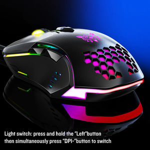ONIKUMA CW902 <b>wired</b> gaming <b>mouse</b> with colorful lights, gaming <b>mouse</b>, professional gaming <b>mouse</b> - Product Image 4