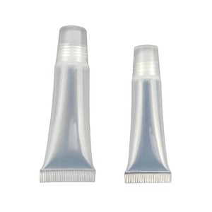 หลอดพลาสติกบรรจุภัณฑ์เครื่องสำอางขนาด 10 มล. สีขาว แบบนิ่มบีบได้ ฝาเกลียว สำหรับลิปสติก ลิปกลอส ลิปทินท์ ลิปสติกแบบน้ำ - Product Image 1