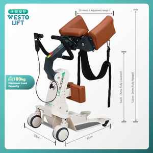 Kolay hareket taşınabilir katlanabilir yükseklik ayarlanabilir mekanik tesisler yaşlı için ticari hasta asansörü ürünleri Transfer - Product Image 3