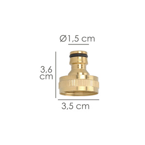 Adattatore per Tubo in Ottone con Attacco Femmina da 1 Pollice - Product Image 2