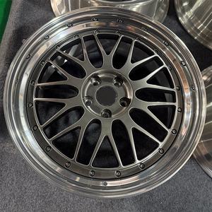 Jantes forgées de 17 à 22 pouces, style <span class=keywords><strong>BBS</strong></span> LM, 5x100 5x108 5x112 5x114.3 5x120 5x130, OZ Futura, alliage d'aluminium, ajustement OEM, directement de l'usine - Product Image 5