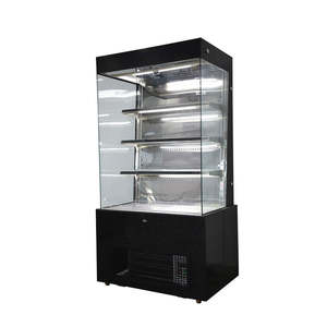 Vitrine réfrigérée ouverte commerciale pour gâteaux avec rideau de vent 1,5 m Parfaite pour la section <span class=keywords><strong>boulangerie</strong></span> des supermarchés et les pâtisseries - Product Image 2