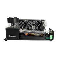 Système de refroidissement liquide intégré OCOCOO, radiateur de 240 mm, pompe, réservoir, combo pré-assemblé, tubes rigides, double ventilateur, PC de jeu professionnel