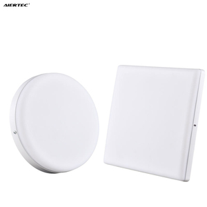 Panel de Luz LED Delgado para Techo de 6W, 12W, 18W, Montaje en Superficie, Redondo y Cuadrado, Luces LED de Panel Comerciales e Industriales - Product Image 1