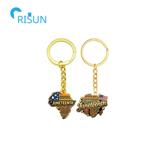 Porte-clés personnalisé Fête de l'Émancipation du 1er juin pour Afro-Américains - Product Image 4