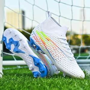 Zapatos de fútbol de alta calidad para hombre, zapatos de entrenamiento deportivo para jóvenes, zapatos de fútbol para estudiantes, botas de fútbol transpirables de malla a la moda. - Product Image 2